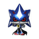 Figurine Funko POP! Neo Metal Sonic de face, détails de l'armure et du visage.