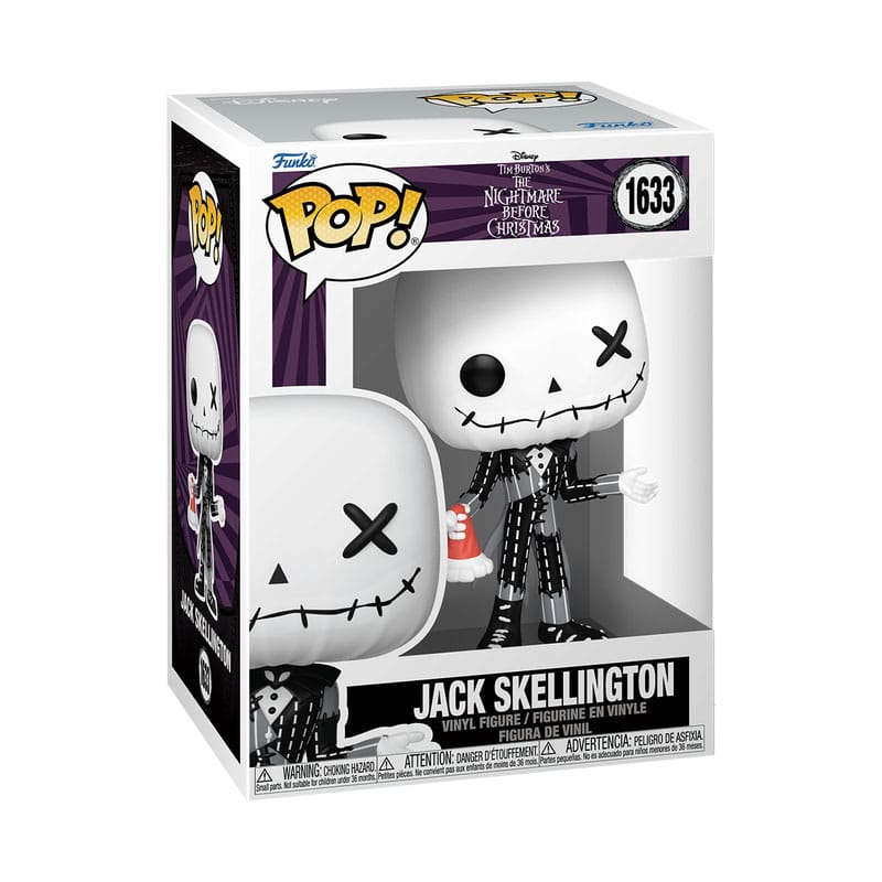 Détail de la figurine Funko POP! Jack Skellington Patchwork 9 cm