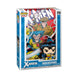 Détail de la figurine Funko POP! X-Men #4 Comic Cover avec son fond illustré