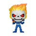 Funko POP! Ghost Rider Strange Tales figurine vinyle 9cm vue de face dans sa boîte