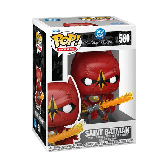Boîte-fenêtre de la figurine Funko POP! Saint Batman DC Dark Multiverse