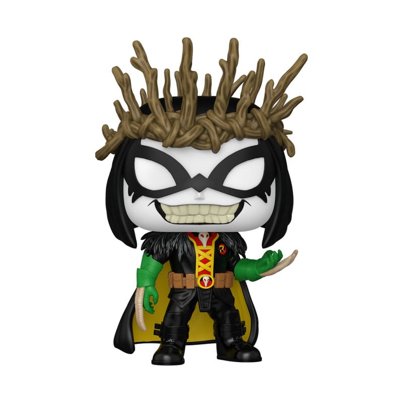 Figurine Funko POP! Robin King DC Dark Multiverse en vinyle de 9 cm, vue de face.