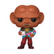 Figurine Funko POP! TV Star Trek Quark 9 cm en vinyle, présentée dans sa boîte-fenêtre.