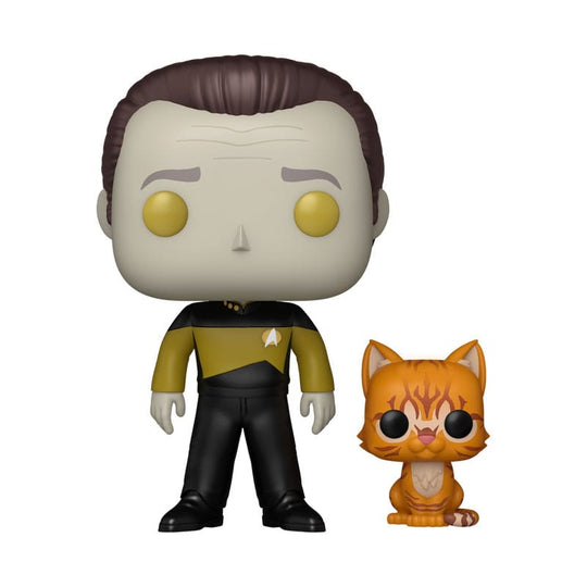 Figurine Funko POP! Star Trek Data avec Spot en vinyle 9cm