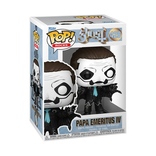 Détail du costume Bat Outfit et de l'effet Glitter de la figurine Funko POP! Ghost Papa Emeritus IV