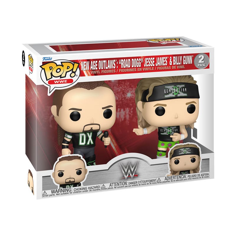 Figurine Funko POP! WWE Road Dogg New Age Outlaws dans sa boîte-fenêtre