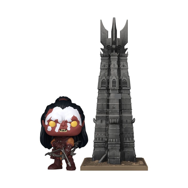 Funko POP! Town Lurtz avec sa tour du Seigneur des Anneaux