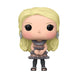 Figurine Funko POP! Harry Potter Luna Lovegood Holiday en robe de fête, vue de face dans sa boîte-fenêtre.