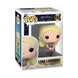 Détail de la figurine Funko POP! Luna Lovegood Holiday, montrant sa robe festive et ses lunettes.