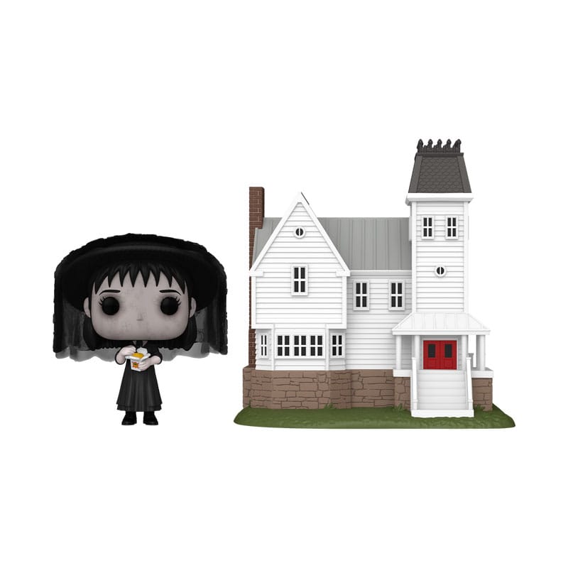 Figurine Funko POP! Town Beetlejuice Lydia Deetz et Maison Maitland en vinyle 9 cm