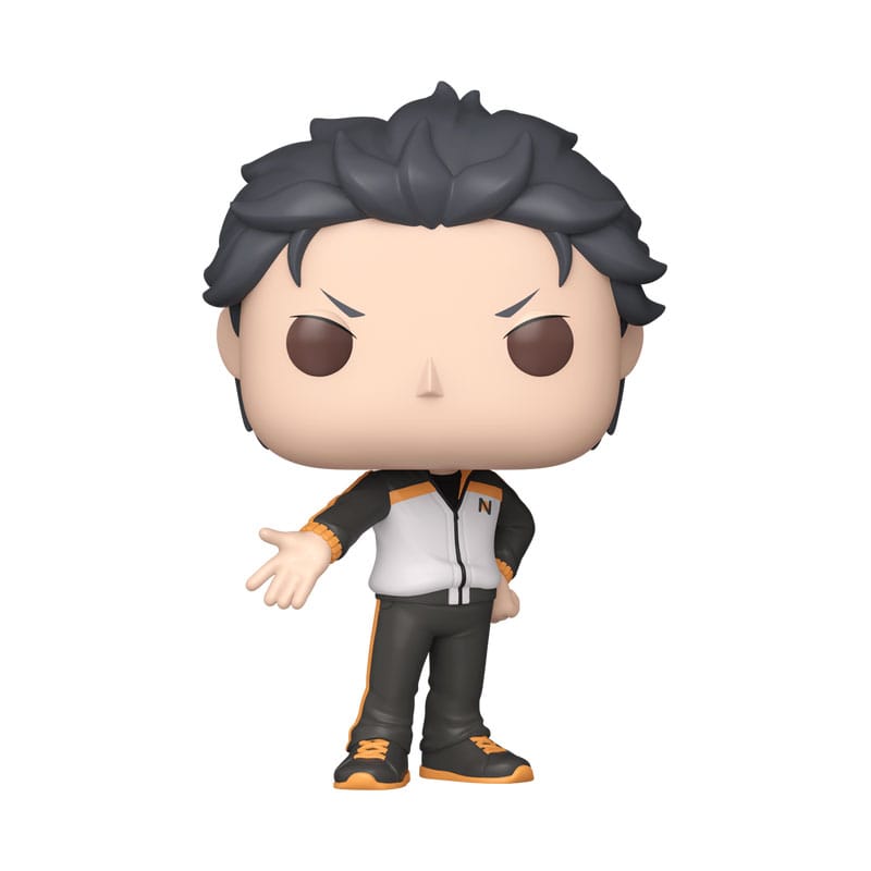 Figurine Funko POP! Re:Zero Subaru Natsuki en vinyle 9cm dans sa boîte-fenêtre