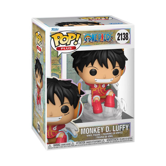 Figurine Funko POP! Luffy (Egg) One Piece dans sa boîte-fenêtre, prête à être exposée