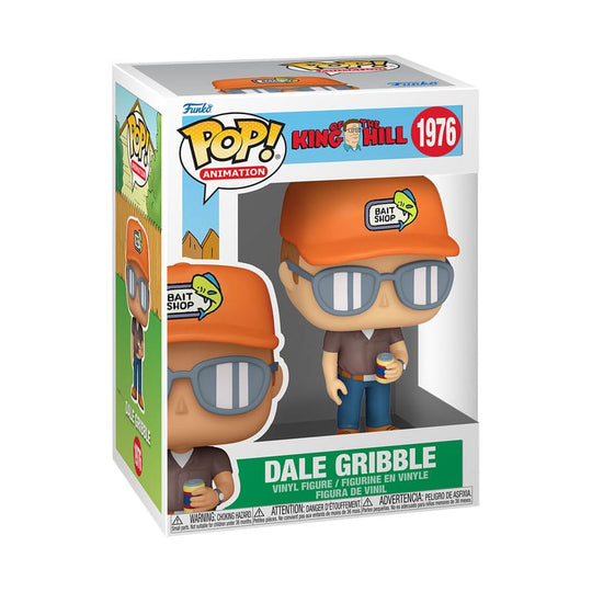 Détail de la figurine Funko POP! Dale Gribble 9 cm