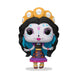 Figurine Funko POP! Skelita Calaveras Monster High en vinyle 9 cm, vue de face dans sa boîte-fenêtre.