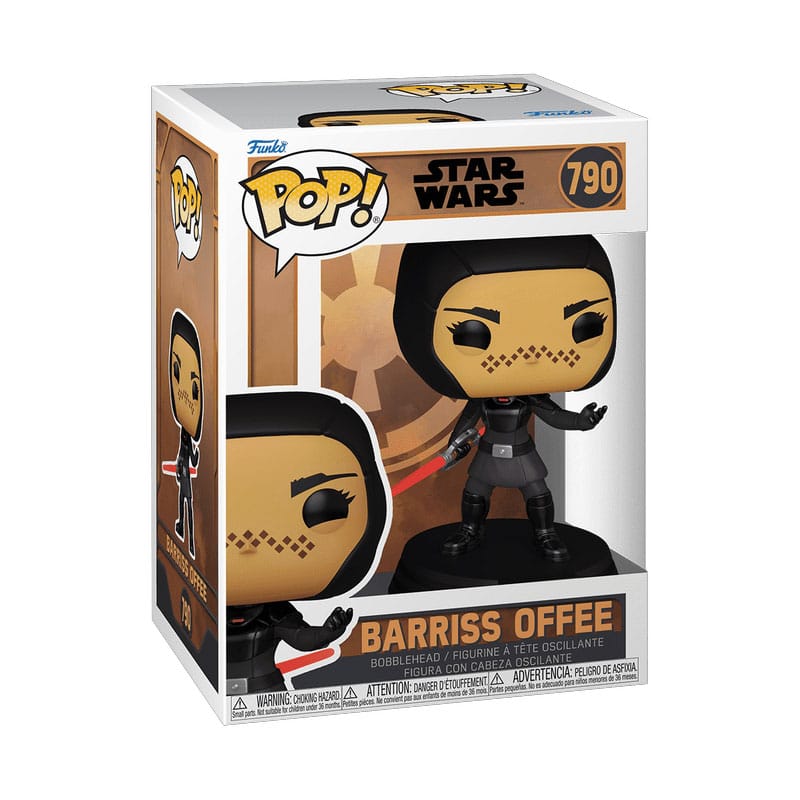 Gros plan de la figurine Funko POP! Barriss Offee de Star Wars: Tales of the Empire