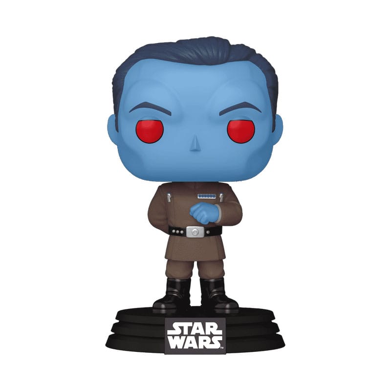 Figurine Funko POP! Amiral Thrawn Star Wars Tales of the Empire en boîte-fenêtre