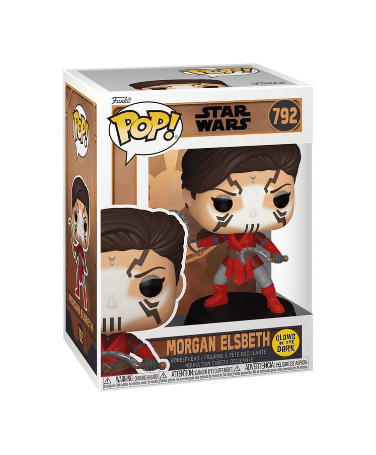 Figurine Morgan Elsbeth Funko POP! Star Wars avec effet lumineux (Glow)