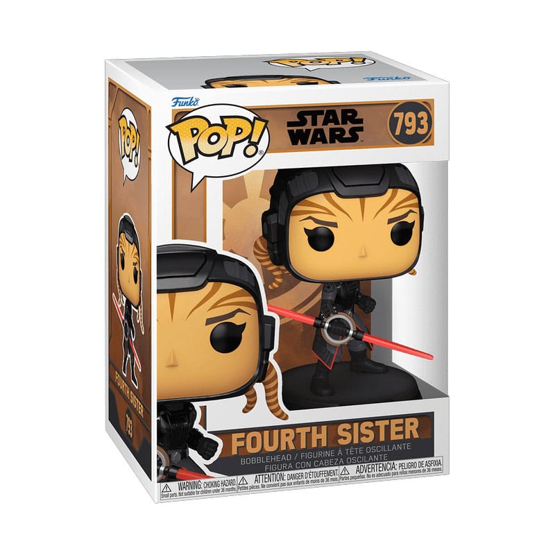 Boîte-fenêtre de la figurine Funko POP! Fourth Sister Star Wars: Tales of the Empire
