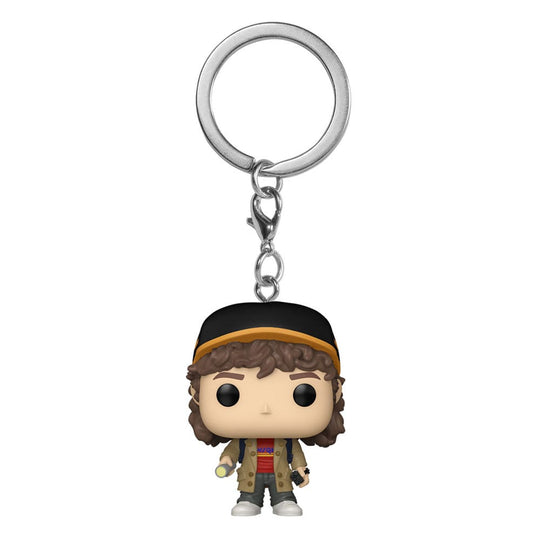 Présentoir complet de 12 porte-clés Funko Pocket POP! Stranger Things Dustin Henderson