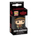 Gros plan sur un porte-clés Funko Pocket POP! Dustin Henderson de Stranger Things