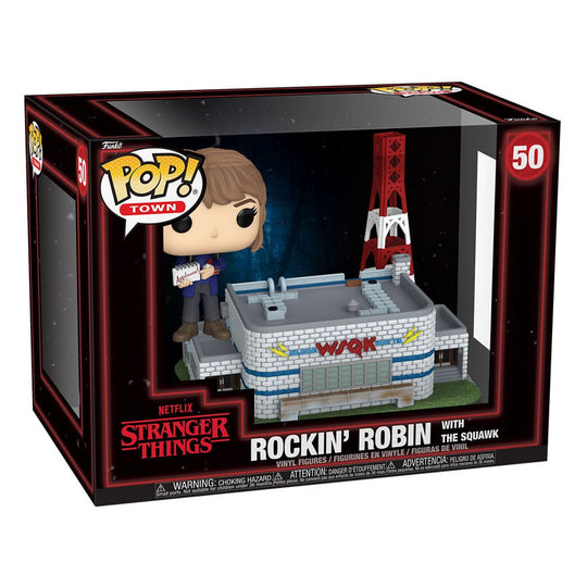 Figurine Funko POP! Rockin' Robin & The Squawk hors de sa boîte
