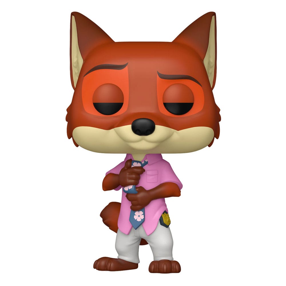 Figurine Funko POP! Nick Wilde Zootopie 2 en vinyle 9cm, vue de face