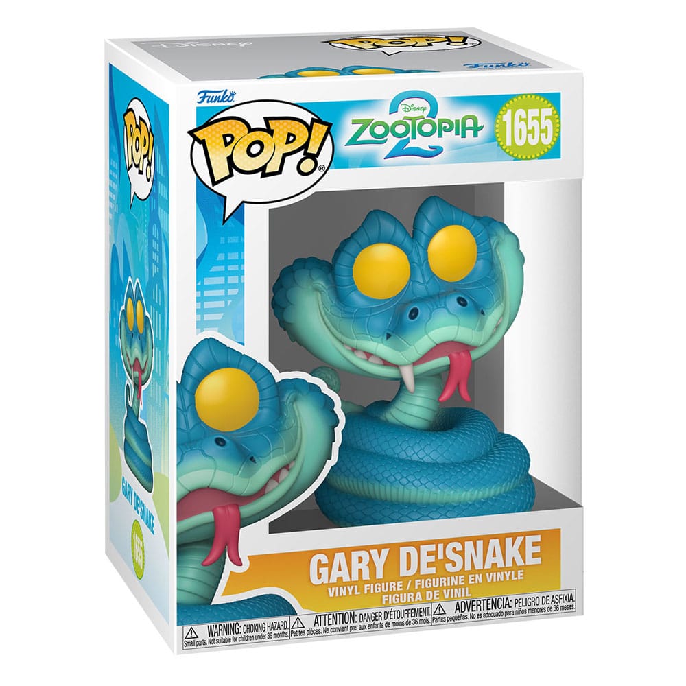 Figurine vinyle Gary De'Snake 9 cm Funko POP! détails