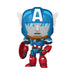 Figurine Funko POP! What If...? Captain America en vinyle de 9 cm