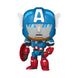 Figurine Funko POP! What If...? Captain America en vinyle de 9 cm