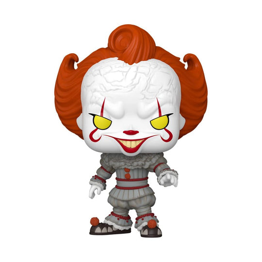 Figurine Funko POP! Pennywise Welcome to Derry, vue de face, détails du clown dansant