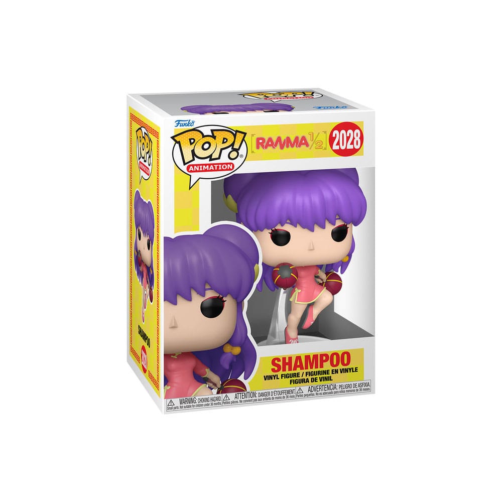 Assortiment Funko POP Ranma 1/2 Shampoo avec la figurine Chase mise en avant