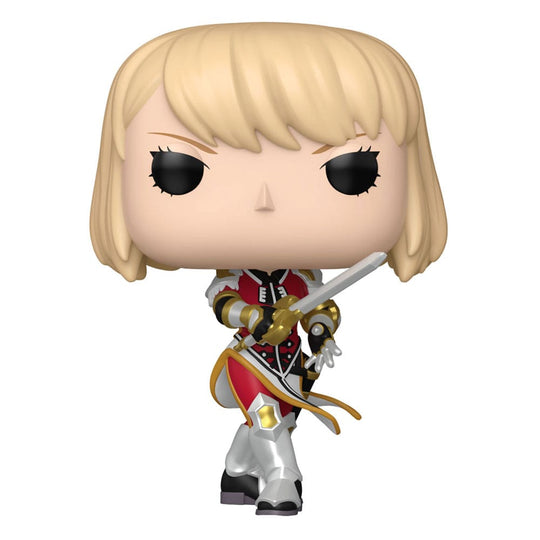 Figurine Funko POP! Solo Leveling Cha Hae-In en vinyle, vue de face détaillée