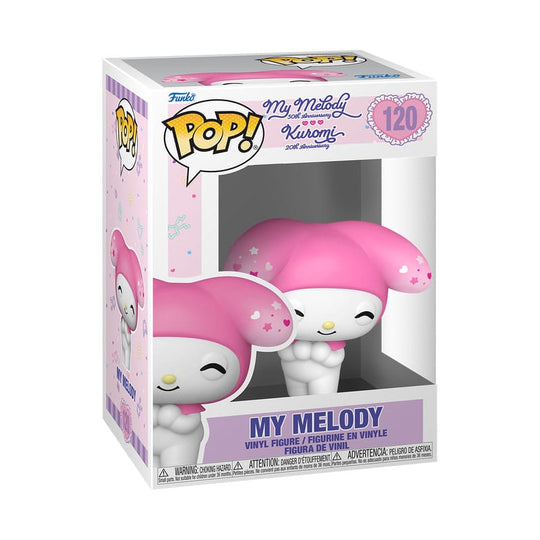Boîte-fenêtre de la figurine Funko POP! My Melody Sanrio, prête à collectionner