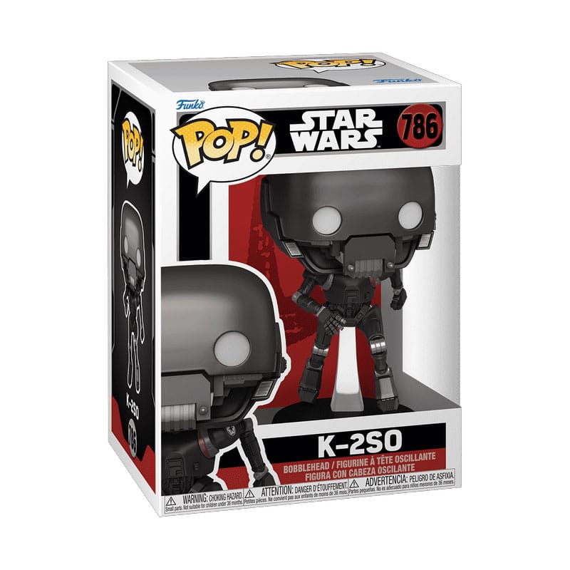 Boîte-fenêtre de la figurine Funko POP K-2SO Andor