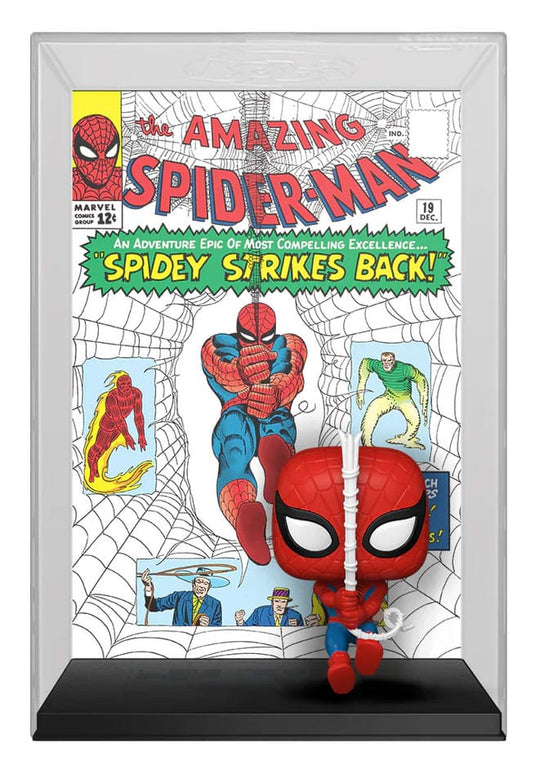 Figurine Funko POP! Comic Covers The Amazing Spider-Man #19 dans sa boîte de protection