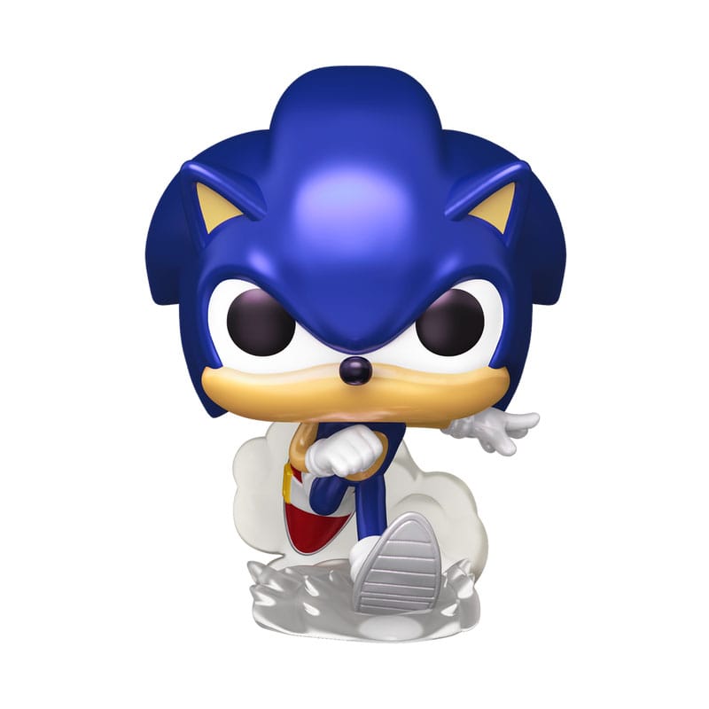 Figurine Funko Pop Sonic The Hedgehog en vinyle, vue de face