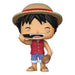 Figurine Funko POP! Jumbo One Piece Monkey D. Luffy (Stretching) 25 cm en vinyle, vue de face