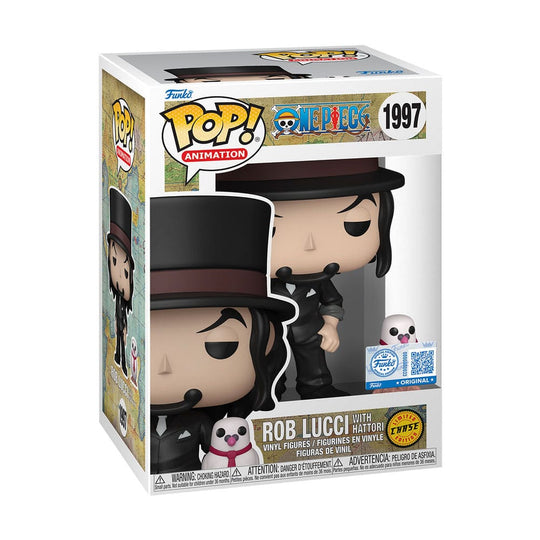 Détail de la figurine Funko POP! Rob Lucci (heo Exclusive)