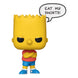 Figurine Funko POP! Sayings Bart Simpson en vinyle 9 cm, vue de face