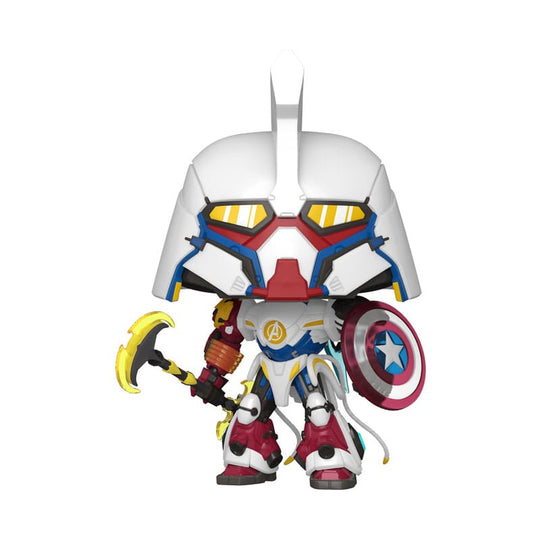 Figurine Funko POP! Super Sized Super Mech Marvel What If...? vue de face