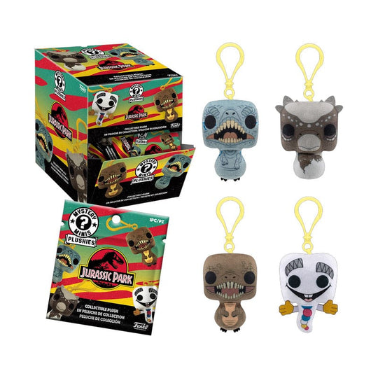 Porte-clés peluche Funko Jurassic Park 5 cm, vue de face