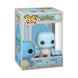 Boîte-fenêtre de la figurine Funko POP! Squirtle (Soft Color) avec logo Pokémon