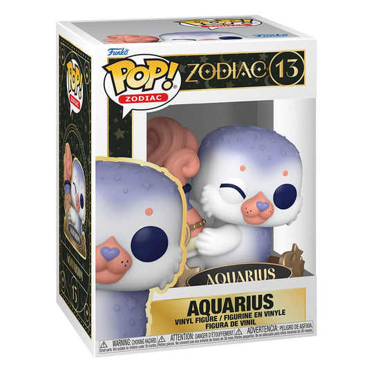 Boîte-fenêtre de la figurine Funko POP! Zodiac Verseau