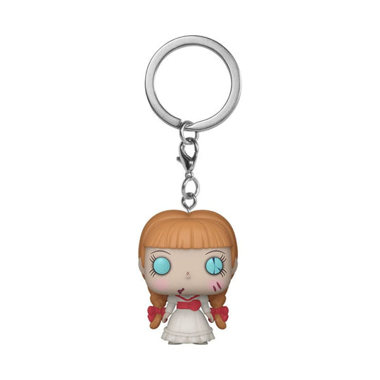 Présentoir complet de 12 porte-clés Funko Pocket POP! Horror Annabelle du film Conjuring