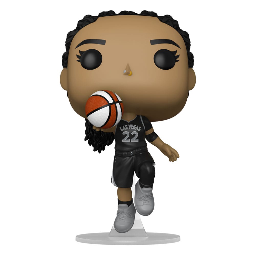 Figurine Funko POP! WNBA A'ja Wilson Las Vegas Aces en boîte-fenêtre
