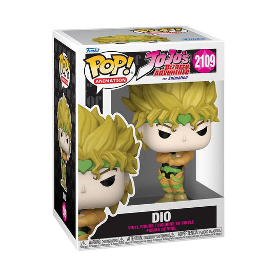 Boîte-fenêtre de la figurine Funko POP! DIO JoJo's Bizarre Adventure