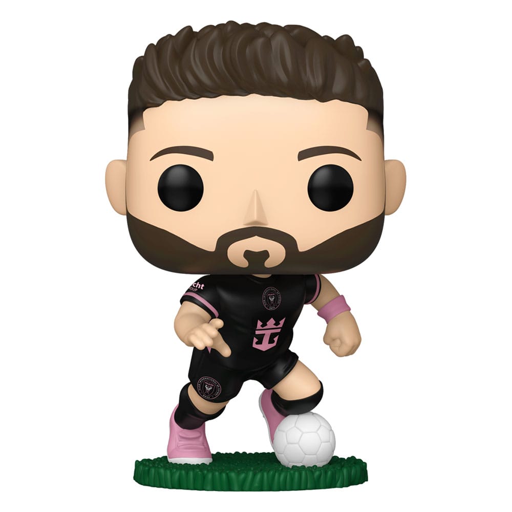 Figurine Funko POP! Jordi Alba Inter Miami (Away) de face, en vinyle 9 cm