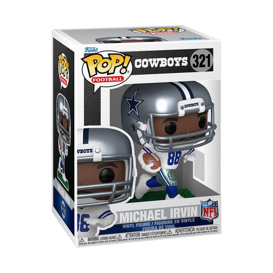 Détail de la figurine vinyle Funko POP Michael Irvin des Cowboys