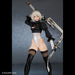 Statuette NieR Automata 2B, vue de face, capturant l'essence du personnage