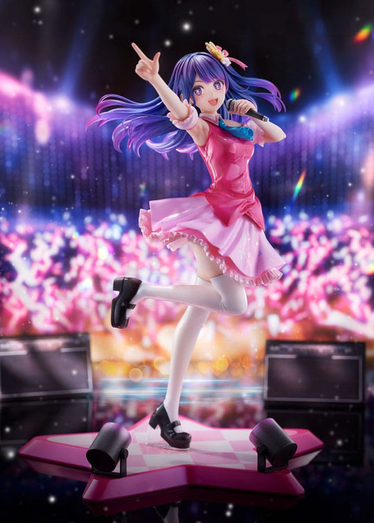 Figurine Ai Hoshino 1/7 Furyu, gros plan visage